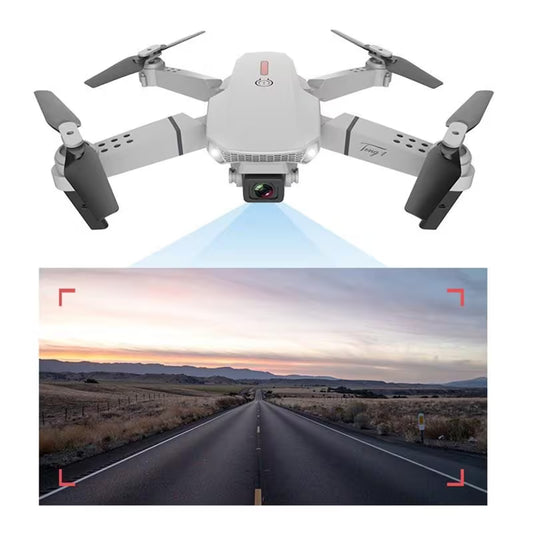 🚁 Dron Plegable con Cámara Dual 4K E88
